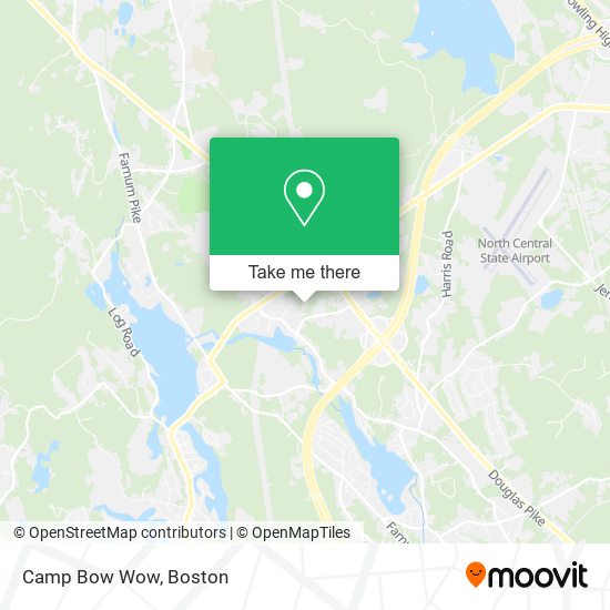Camp Bow Wow map
