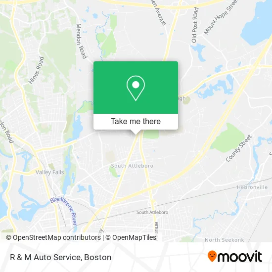 R & M Auto Service map
