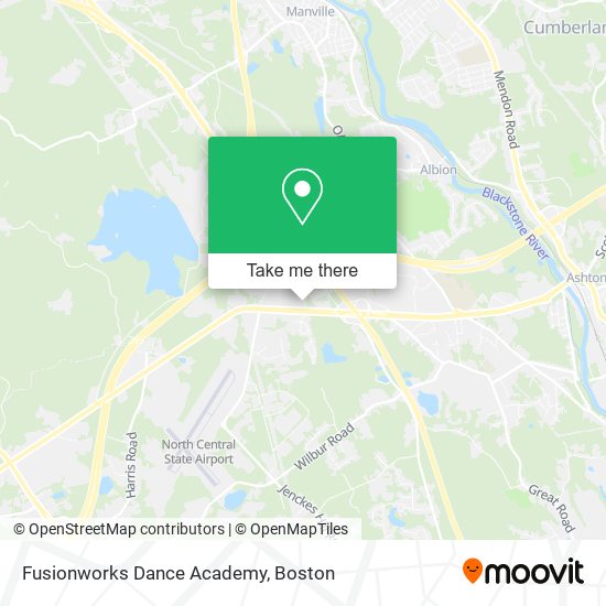 Fusionworks Dance Academy map