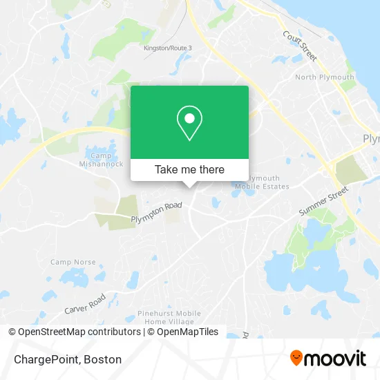 ChargePoint map