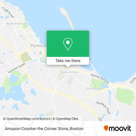 Amazon Counter-the Corner Store map