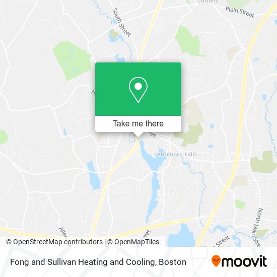 Fong and Sullivan Heating and Cooling map