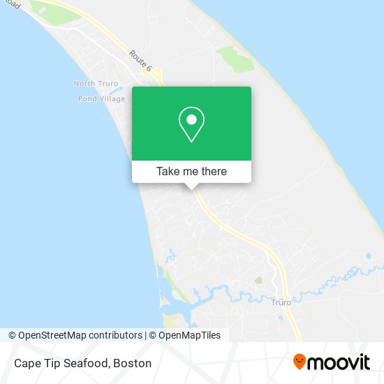 Cape Tip Seafood map