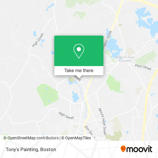 Tony's Painting map