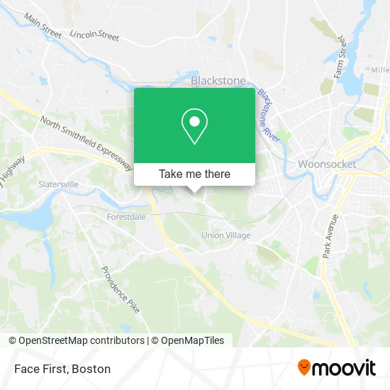 Face First map