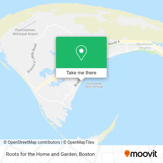 Roots for the Home and Garden map