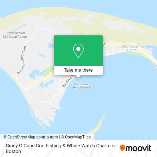 Ginny G Cape Cod Fishing & Whale Watch Charters map