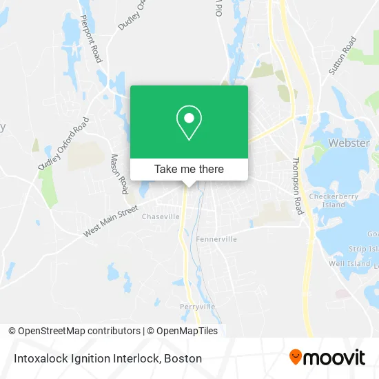 Mapa de Intoxalock Ignition Interlock