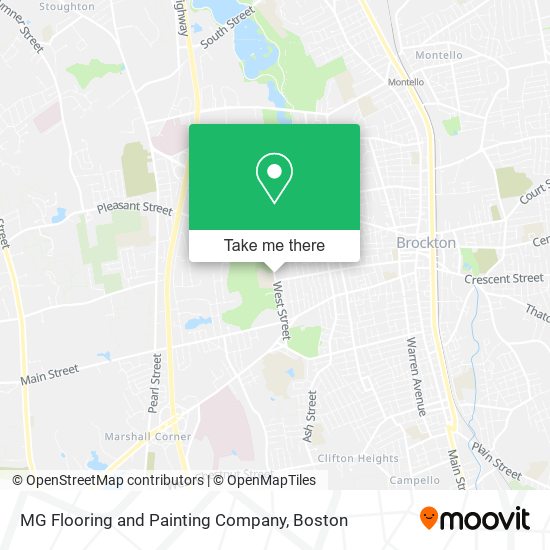 MG Flooring and Painting Company map