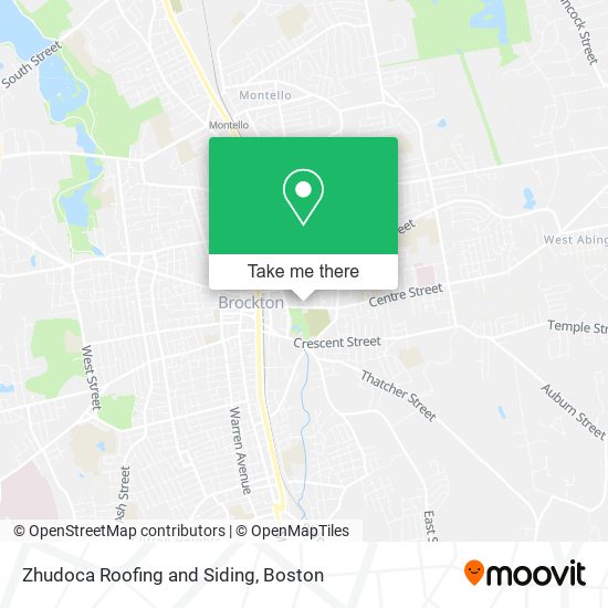 Zhudoca Roofing and Siding map