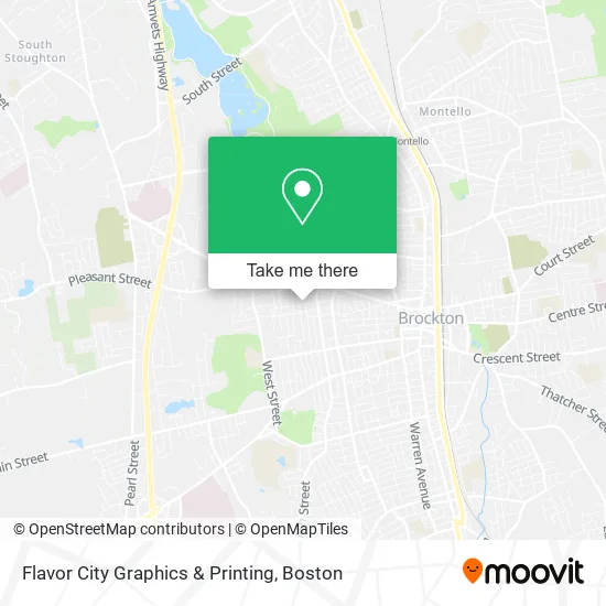 Flavor City Graphics & Printing map