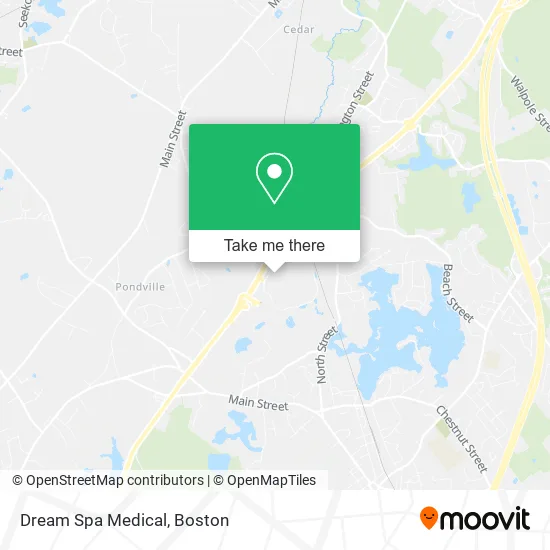 Dream Spa Medical map