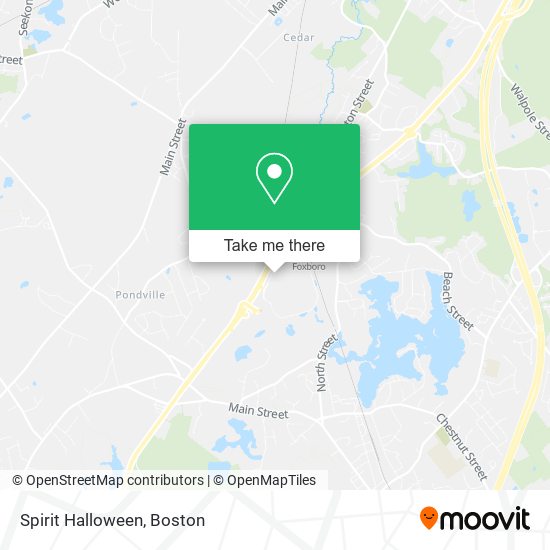 Spirit Halloween map