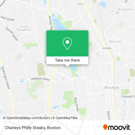 Charleys Philly Steaks map