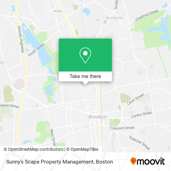 Sunny's Scape Property Management map