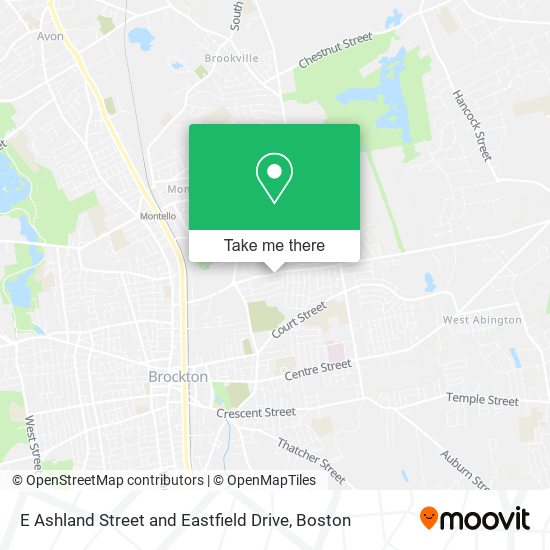 Mapa de E Ashland Street and Eastfield Drive