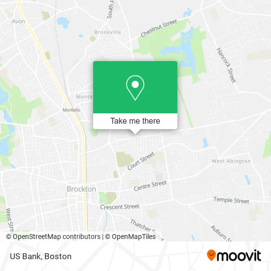 Mapa de US Bank