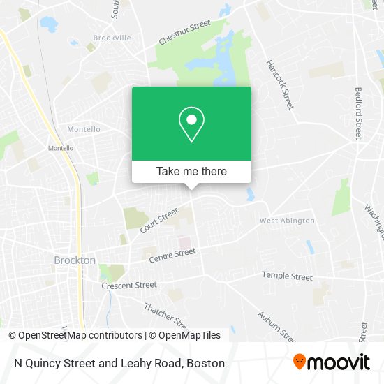Mapa de N Quincy Street and Leahy Road