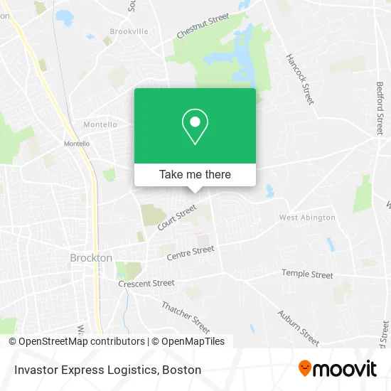 Mapa de Invastor Express Logistics