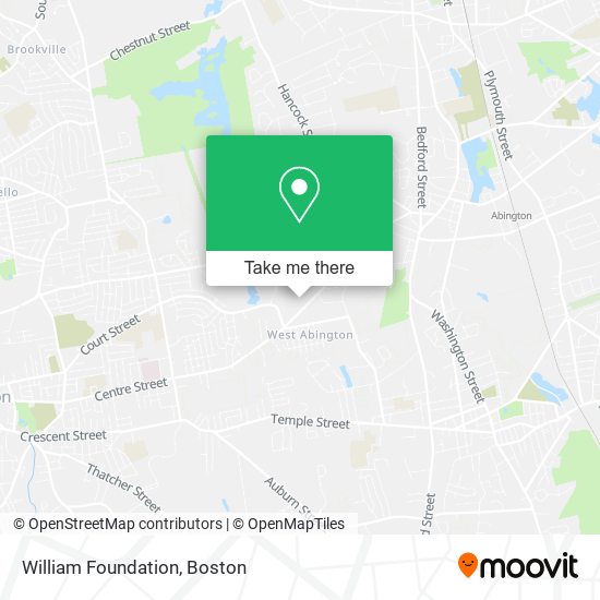 William Foundation map