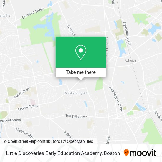 Mapa de Little Discoveries Early Education Academy