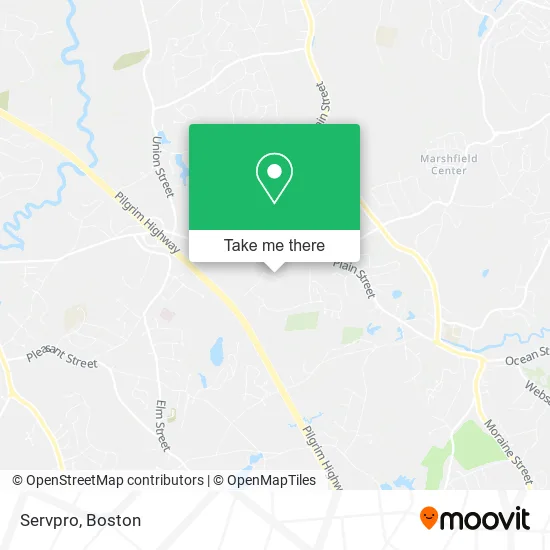 Servpro map