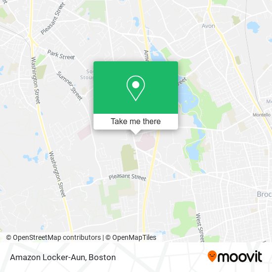 Amazon Locker-Aun map
