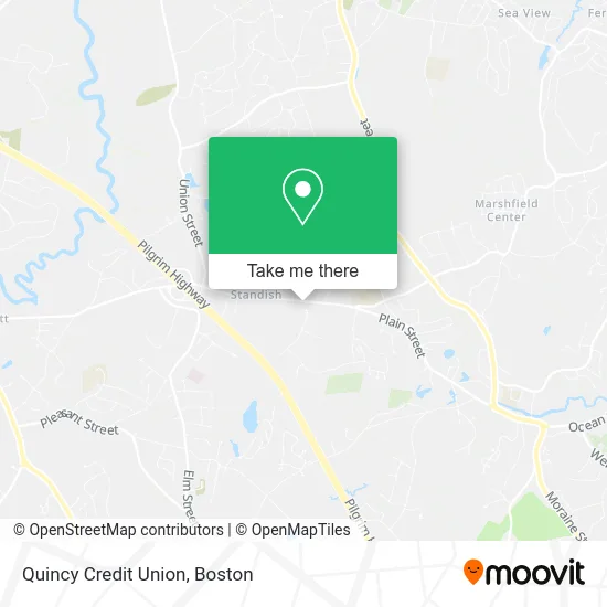 Quincy Credit Union map