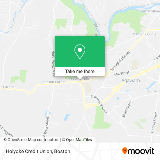 Holyoke Credit Union map