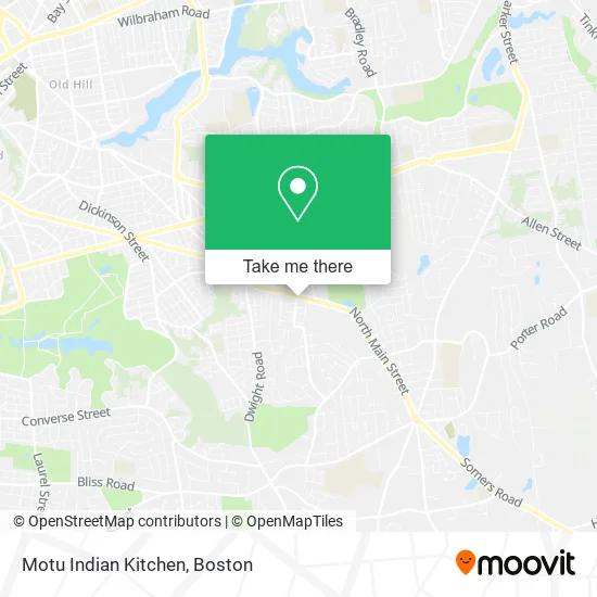 Motu Indian Kitchen map