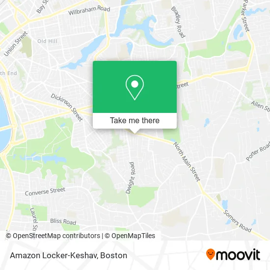 Amazon Locker-Keshav map