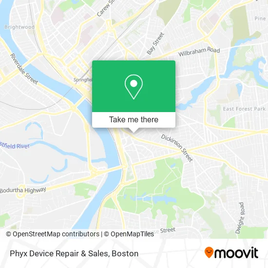 Phyx Device Repair & Sales map