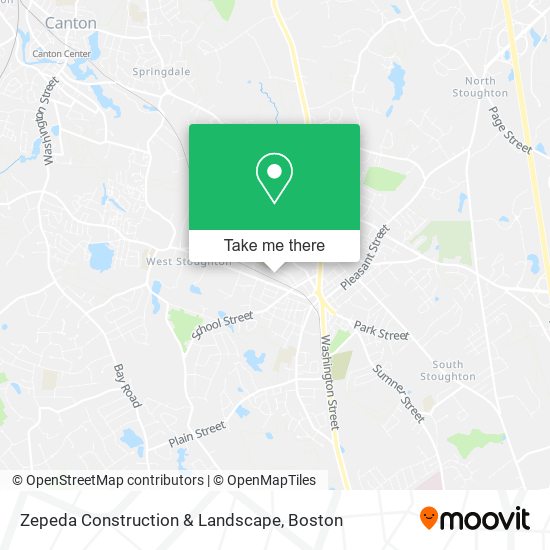 Zepeda Construction & Landscape map