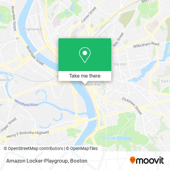 Mapa de Amazon Locker-Playgroup