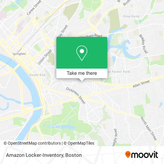 Amazon Locker-Inventory map