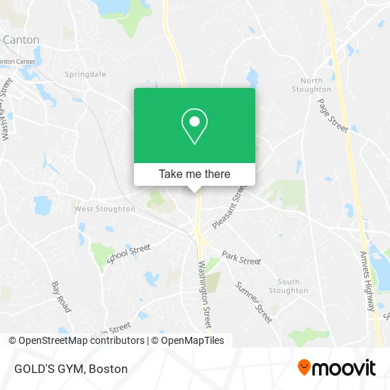 GOLD'S GYM map