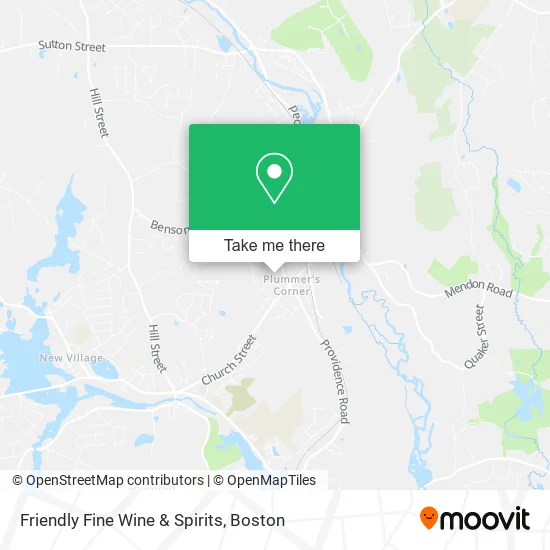 Friendly Fine Wine & Spirits map
