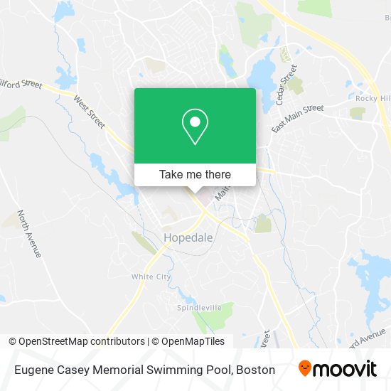 Eugene Casey Memorial Swimming Pool map