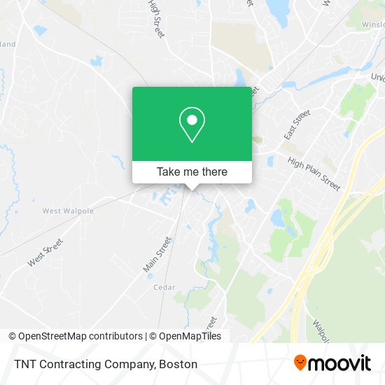 TNT Contracting Company map