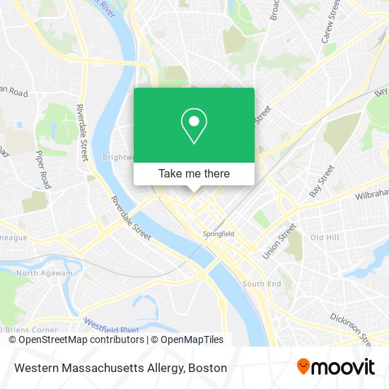 Mapa de Western Massachusetts Allergy
