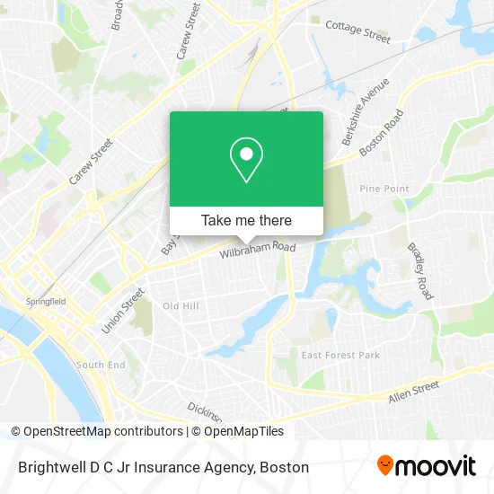 Brightwell D C Jr Insurance Agency map