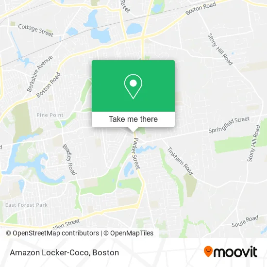 Amazon Locker-Coco map