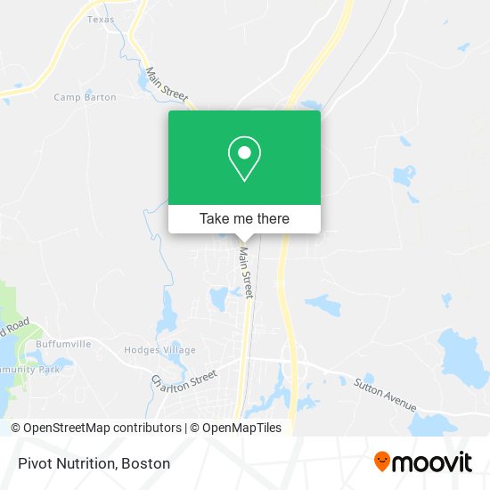 Pivot Nutrition map