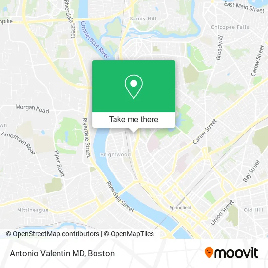 Antonio Valentin MD map