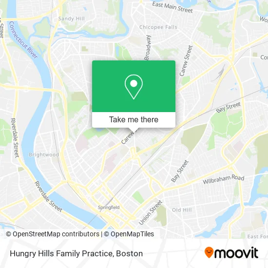 Hungry Hills Family Practice map