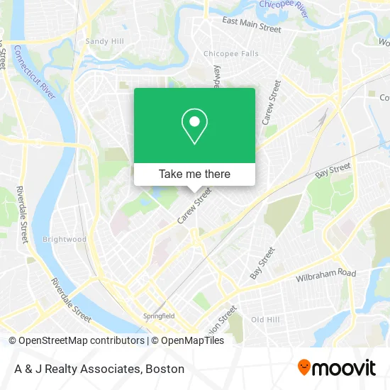 A & J Realty Associates map