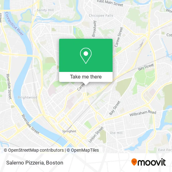 Salerno Pizzeria map