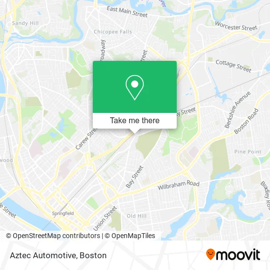 Mapa de Aztec Automotive