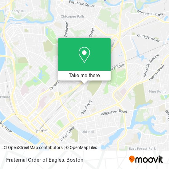 Mapa de Fraternal Order of Eagles