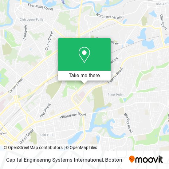 Capital Engineering Systems International map